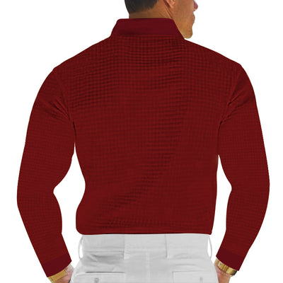 Camisa Slim-fit de Manga Larga con Solapa para Hombre - Image 26