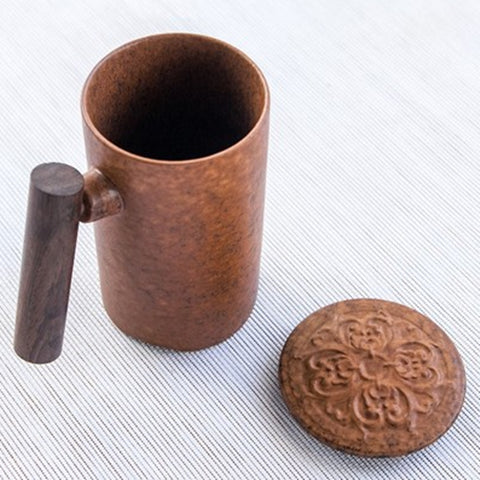 Juego de Té Cerámico Oficina Gran Capacidad con Filtro e Infusor - Image 6