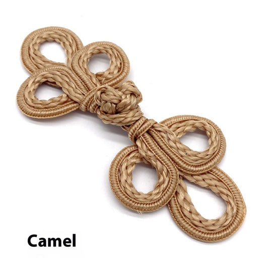 Accesorios Tejidos a Mano Estilo Chino con Motivo de Tres Hojas 19A - Image 11