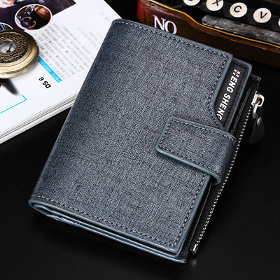Cartera Vertical Hombre Estilo Coreano Casual - Image 5
