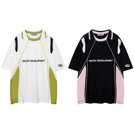 Camisa Deportiva Raglan con Cuello Invertido y Costuras Reforzadas - Image 2