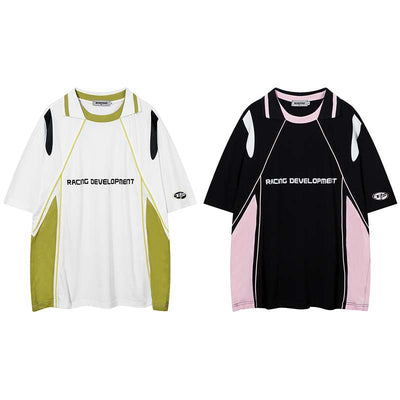 Camisa Deportiva Raglan con Cuello Invertido y Costuras Reforzadas - Image 2