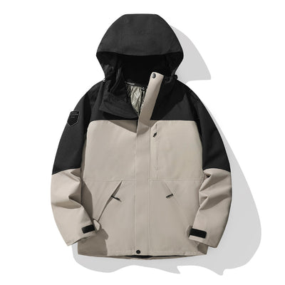 Abrigo Desmontable Impermeable Otoño-Invierno Unisex con Forro Adhesivo - Image 10