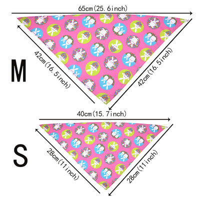 Pañoleta Triangular Festiva para Mascotas - Diseño Pascua - Image 17