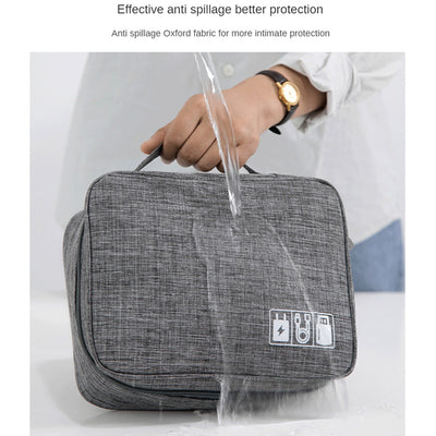 Organizador de Cables y Accesorios Electrónicos Impermeable para Viajes - Image 3