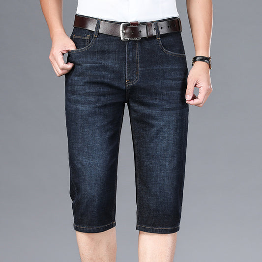Pantalones Cropped Slim de Cintura Alta para Hombre - Estilo Ejecutivo - Image 2