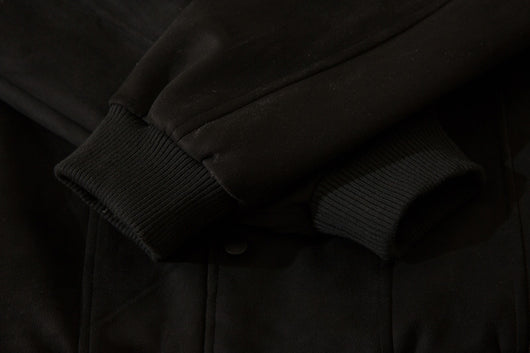 Chamarra Suede Oversize Estilo Universitario para Mujer - Image 6