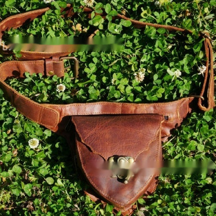 Bolso Bandolera Steampunk Retro con Diseño de Corazón