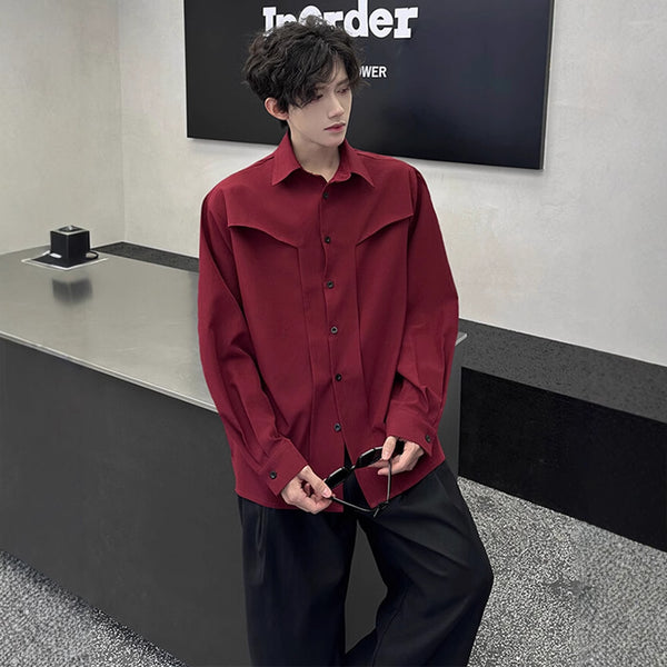 Camisa de Manga Larga Premium Ruoshuai para Hombre - Otoño