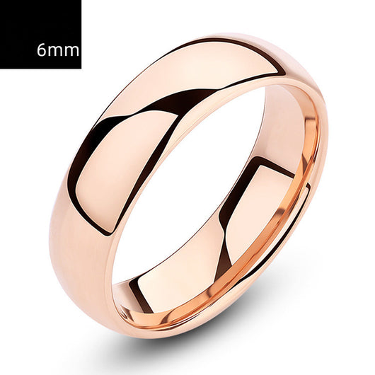 Anillo de Oro 18K Liso para Hombre y Mujer - Oro Rosa y Multicolor - Image 9