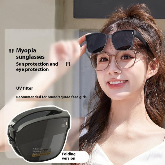 Gafas de Sol Polarizadas Plegables 2 en 1 - Diseño Minimalista