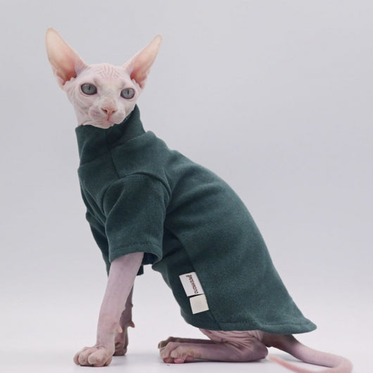 Sudadera Térmica para Gatos Sin Pelo - Abrigo Otoño e Invierno