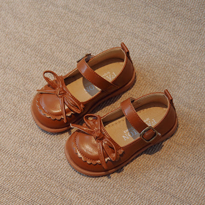 Zapatos Escolares de Cuero para Niños con Velcro y Suela Antideslizante - Image 8