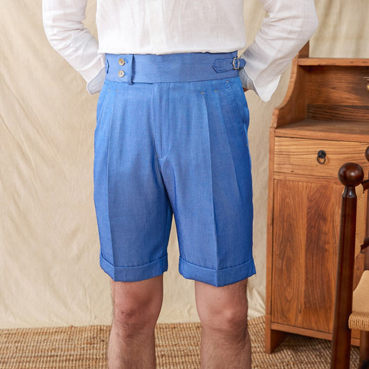 Shorts de Algodón Vintage Antiárrugas - Image 2