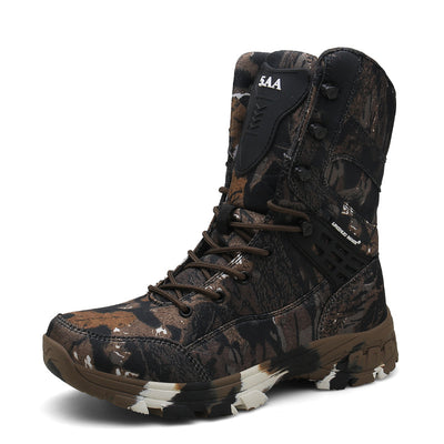 Botas Militares de Trabajo para Hombre - Impermeables y Resistentes al Desgarre - Image 3