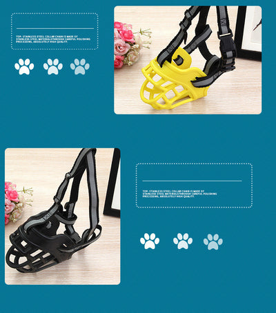 Bozal de Silicona Suave para Perros Medianos y Grandes - Control de Ladridos y Mordidas - Image 11
