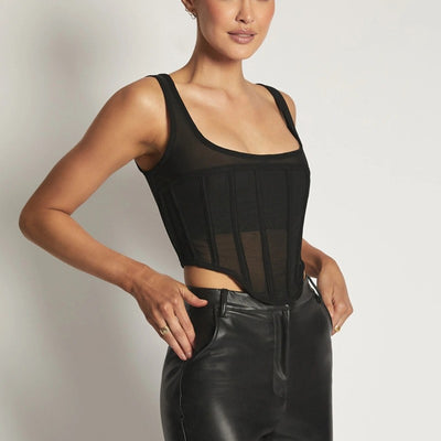 Camiseta Básica Doble Capa para Mujer - Estilo Europeo Moderno - Image 10