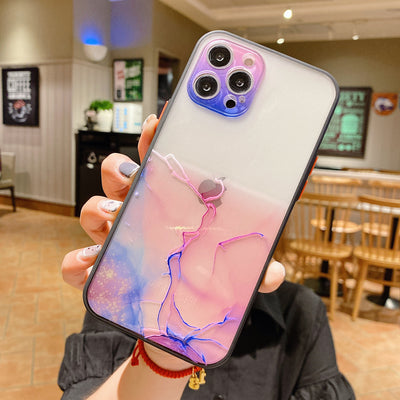 Funda para Celular con Diseño Acuarela Concha y Contraste de Colores - Image 5