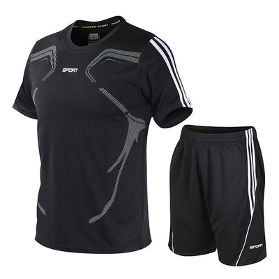 Conjunto Deportivo Verano Hombre: Camiseta y Shorts Talla Grande M a 5XL - Image 9