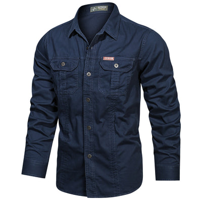 Camisa Militar de Verano Manga Corta para Hombre - Image 18