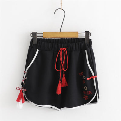 Shorts y Pantalones Casuales con Cintura Elástica para Mujer - Image 5