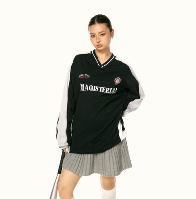 Remera Deportiva Raglan Casual con Costuras Contrastantes - Image 5