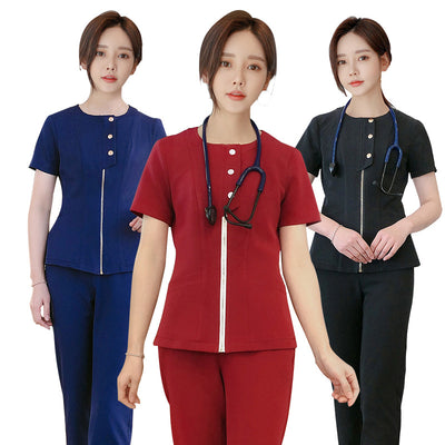 Uniforme Médico de Manga Corta para Centros de Cuidado y Confinamiento - Image 12