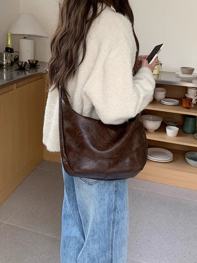 Bolso Retro de Gran Capacidad con Bandolera Ajustable para Mujer - Image 23