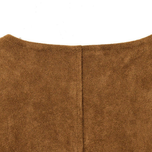 Chaqueta Abrigo Mujer Cuello Redondo Manga Larga Corte A - Image 12
