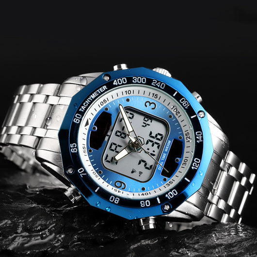 Reloj Inteligente Solar Multifuncional con Correa de Acero para Hombre - Image 5