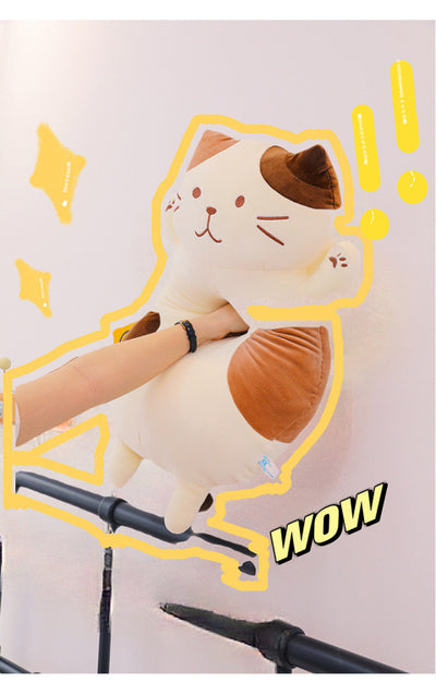Peluche Gato de Queso Gigante - Almohada Suave para Dormir - Image 12