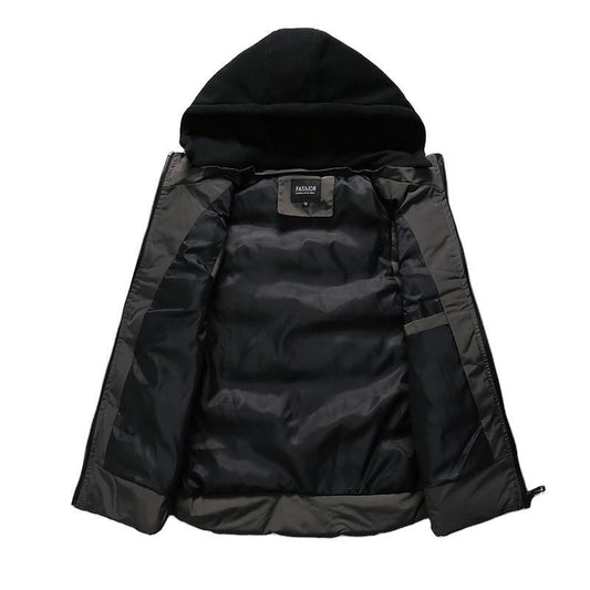 Chaleco Deportivo Hombre con Capucha Desmontable - Image 2