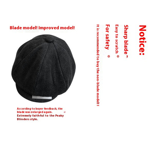 Gorra Octagonal Retro Británica con Visera - Estilo Vintage Yuppie - Image 6