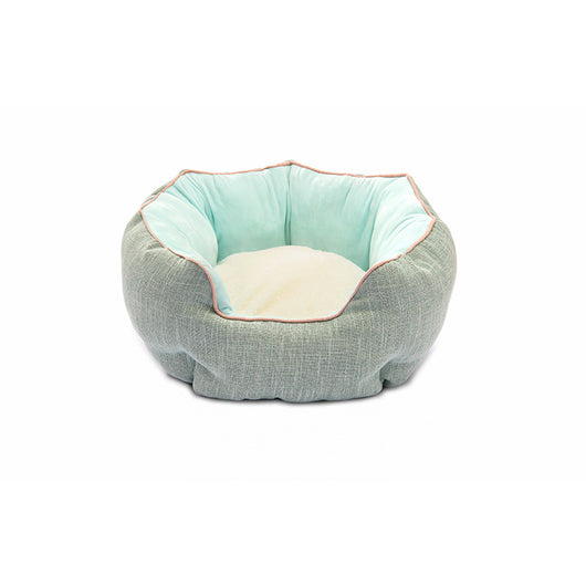 Cama Térmica Octagonal para Mascotas con Lana y Colchoneta Removible - Image 15