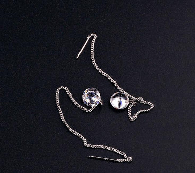 Aretes Largos de Flecos Ligeros - Image 10