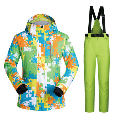 Traje de Esquí Mujer Térmico Transpirable de Doble Capa - Image 11