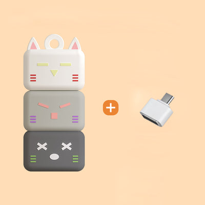 Memoria USB Dual de Gran Capacidad para Móvil y Computadora - Diseño Cartoon Mini - Image 5