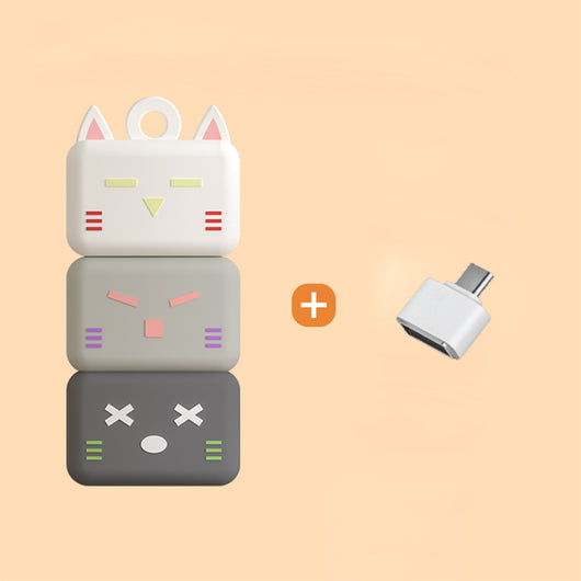 Memoria USB Dual de Gran Capacidad para Móvil y Computadora - Diseño Cartoon Mini - Image 5