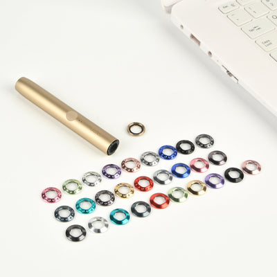 Portacigarro IQOS LUMA Círculo Colorido con Herramienta de Desmontaje y Tapa de Reemplazo