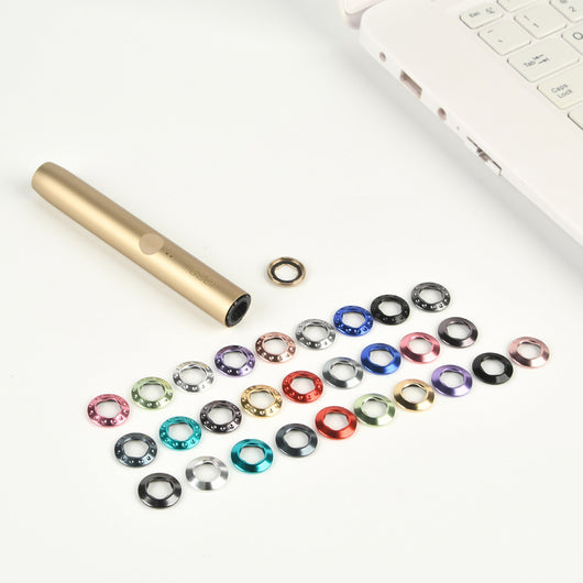 Portacigarro IQOS LUMA Círculo Colorido con Herramienta de Desmontaje y Tapa de Reemplazo