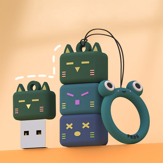 Memoria USB Dual de Gran Capacidad para Móvil y Computadora - Diseño Cartoon Mini - Image 9