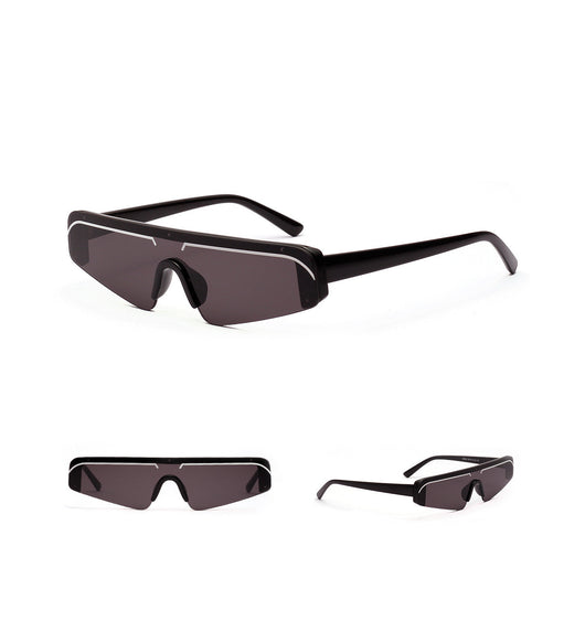 Gafas de Sol Rimless para Mujer con Tratamiento Polvo - Image 15