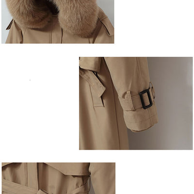 Chaqueta Acolchada Desmontable con Faja Reductora Integrada - Image 14