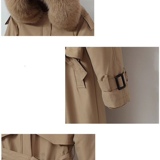Chaqueta Acolchada Desmontable con Faja Reductora Integrada - Image 14