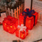 Set de 3 Luces Navideñas con Control Remoto
