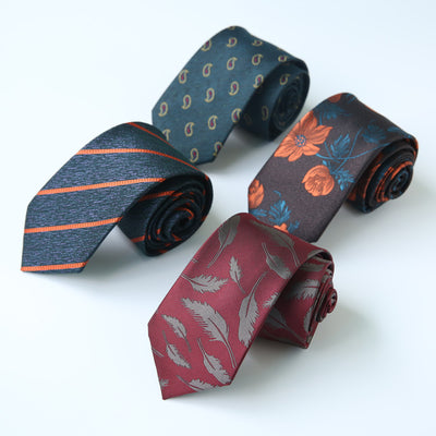 Corbata y Traje Ejecutivo a Rayas Estilo Retro - Image 5