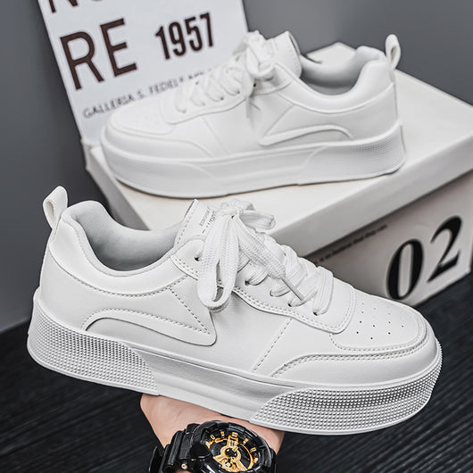 Tenis Blancos Casuales Versátiles para Hombre - Image 5