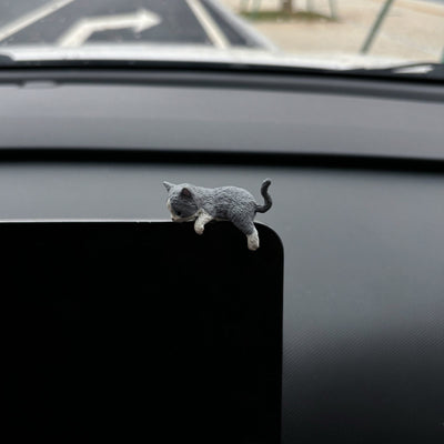 Adorno de Gato Durmiente para Auto - Decoración Femenina - Image 4