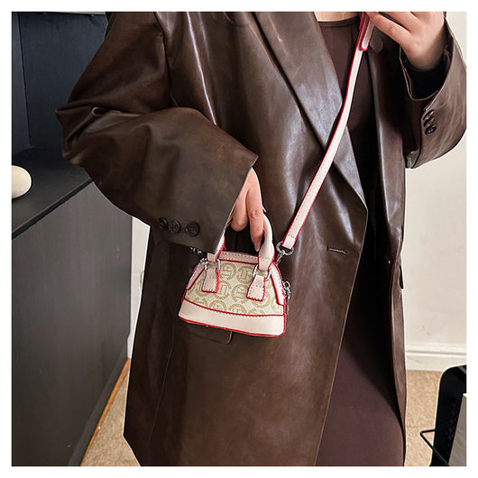 Cartera Mini Crossbody Estilo Occidental con Contraste de Colores - Image 24