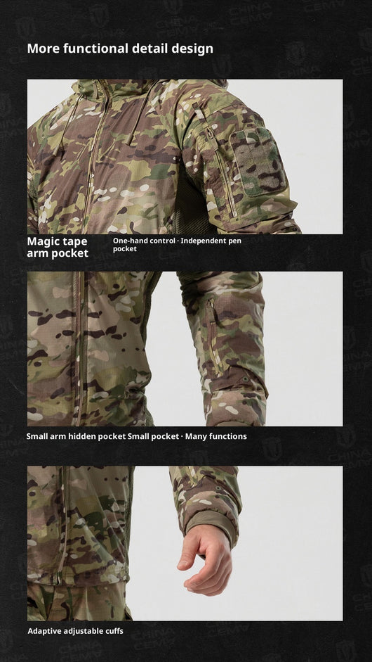 Chaqueta Softshell de Algodón Ultraligera - Image 13